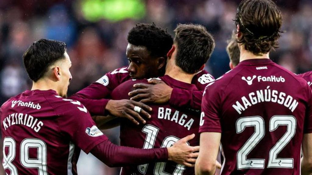 Braga Strike Sends Hearts Seven Clear as Aberdeen’s Struggles Continue